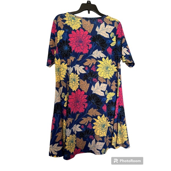 Lularoe floral pattern Perfect T size XS - Picture 2 of 5